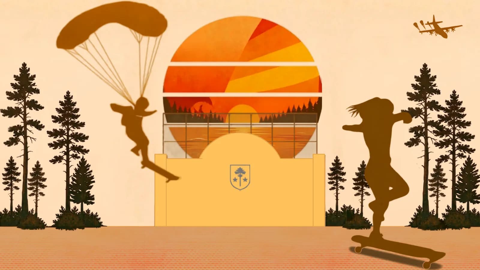 Image 1 : Longboard D-Day background