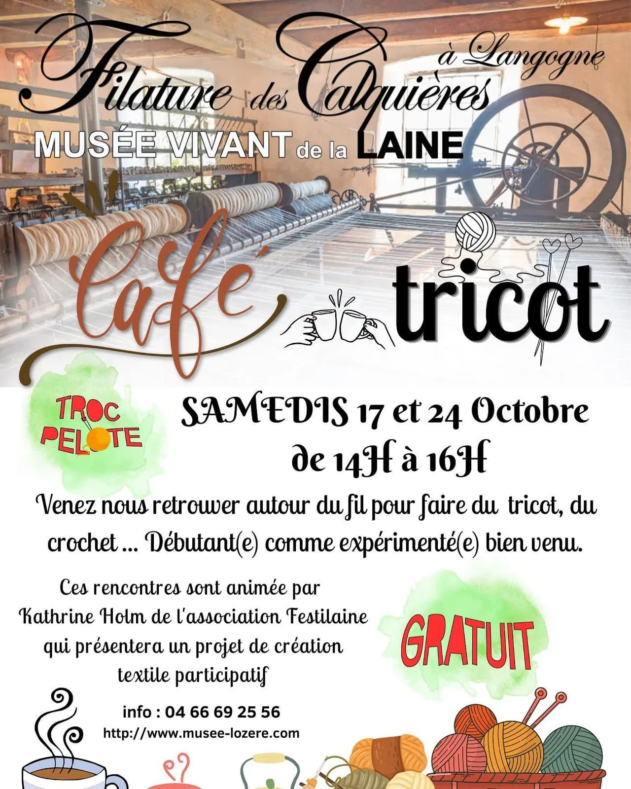 Image 3 : ATELIER CAFÉ TRICOT background