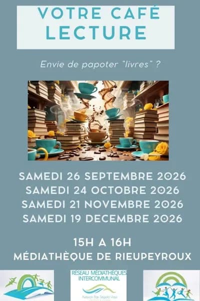 Image 2 : Café Lecture spécial rentrée littéraire background