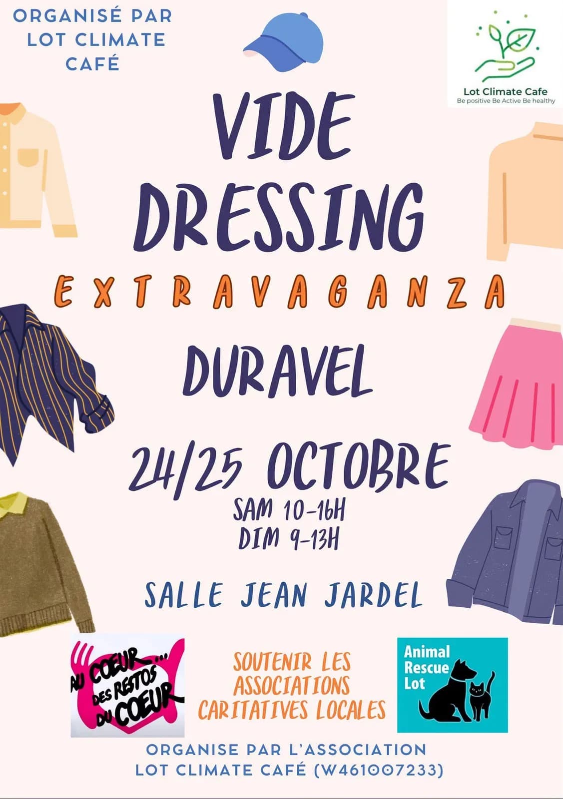 Image 1 : Vide-dressing caritatif à Duravel background