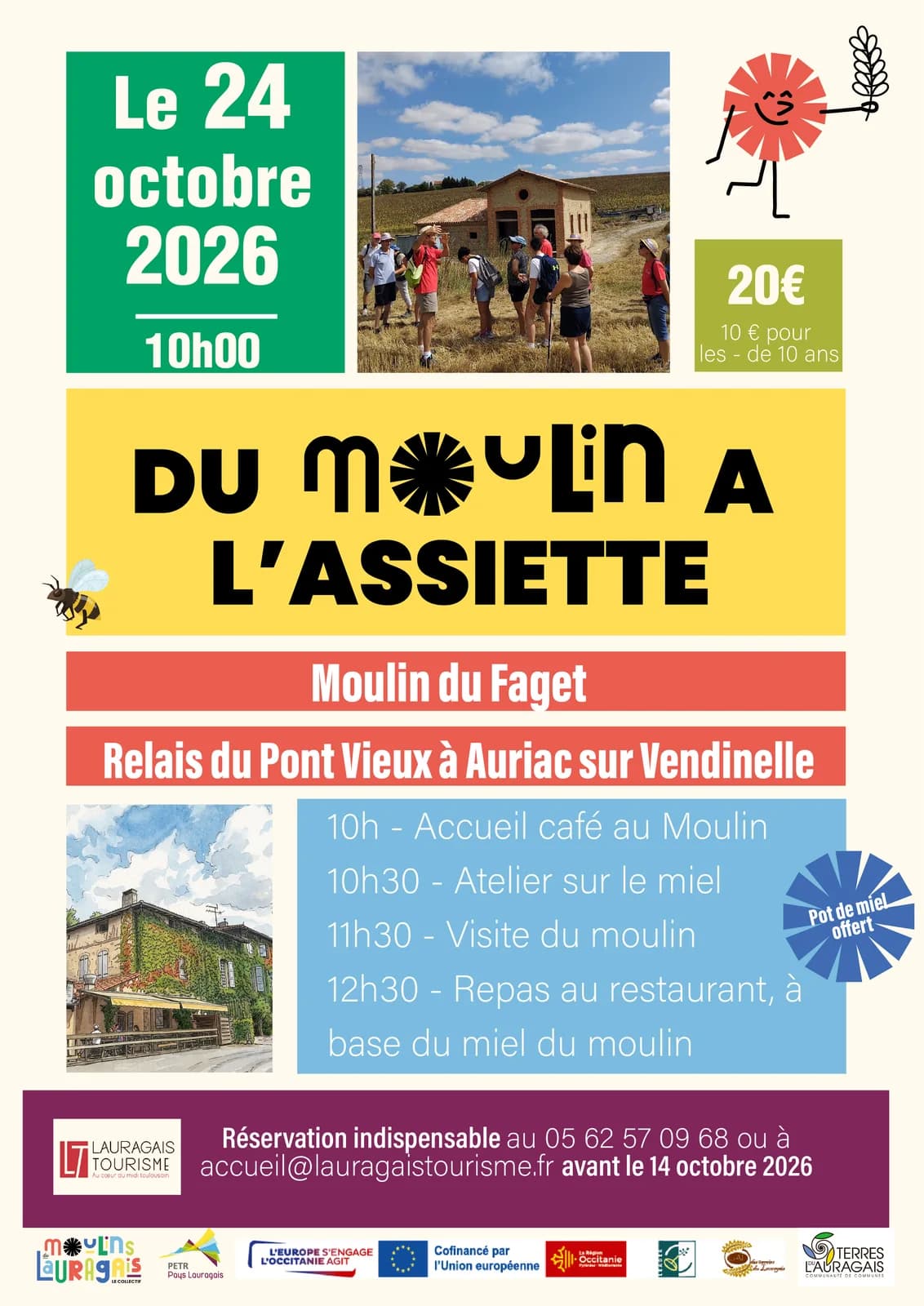 Image 1 : DU MOULIN À L'ASSIETTE background