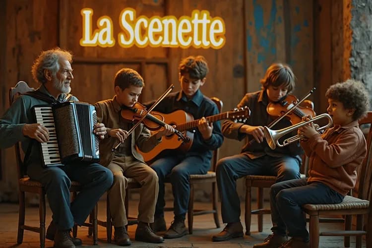 Image 1 : Soirée de clôture de saison à La Scénette background