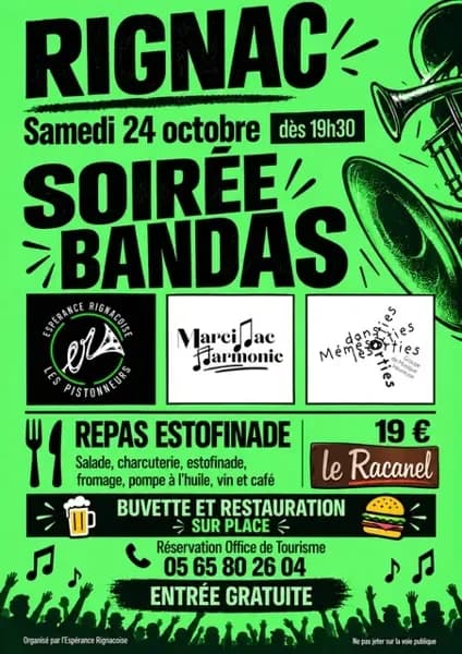 Image 1 : Soirée Bandas background