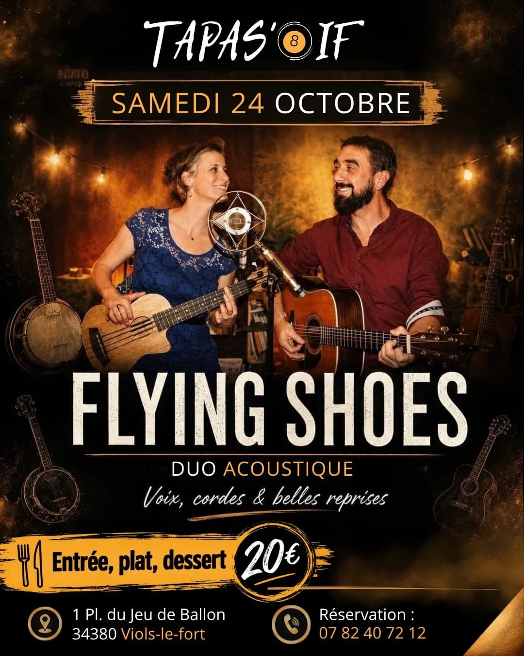 Image 1 : Flying Shoes background