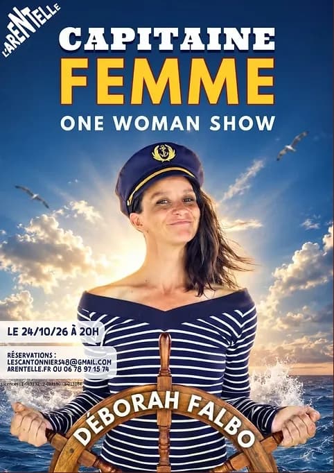 Image 3 : CAPITAINE FEMME background