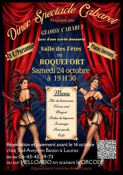 Image 1 : Dîner-Spectacle Cabaret background