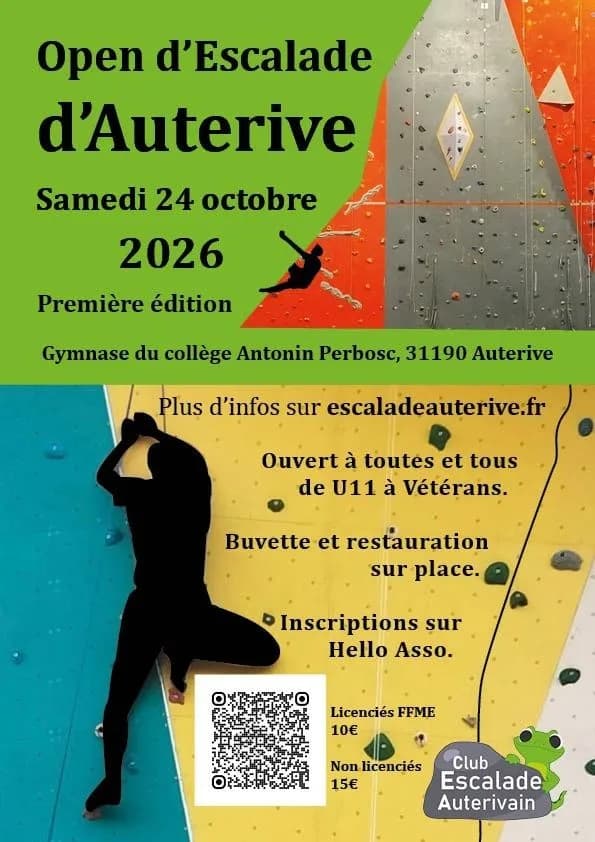 Image 1 : OPEN D'ESCALADE D'AUTERIVE background