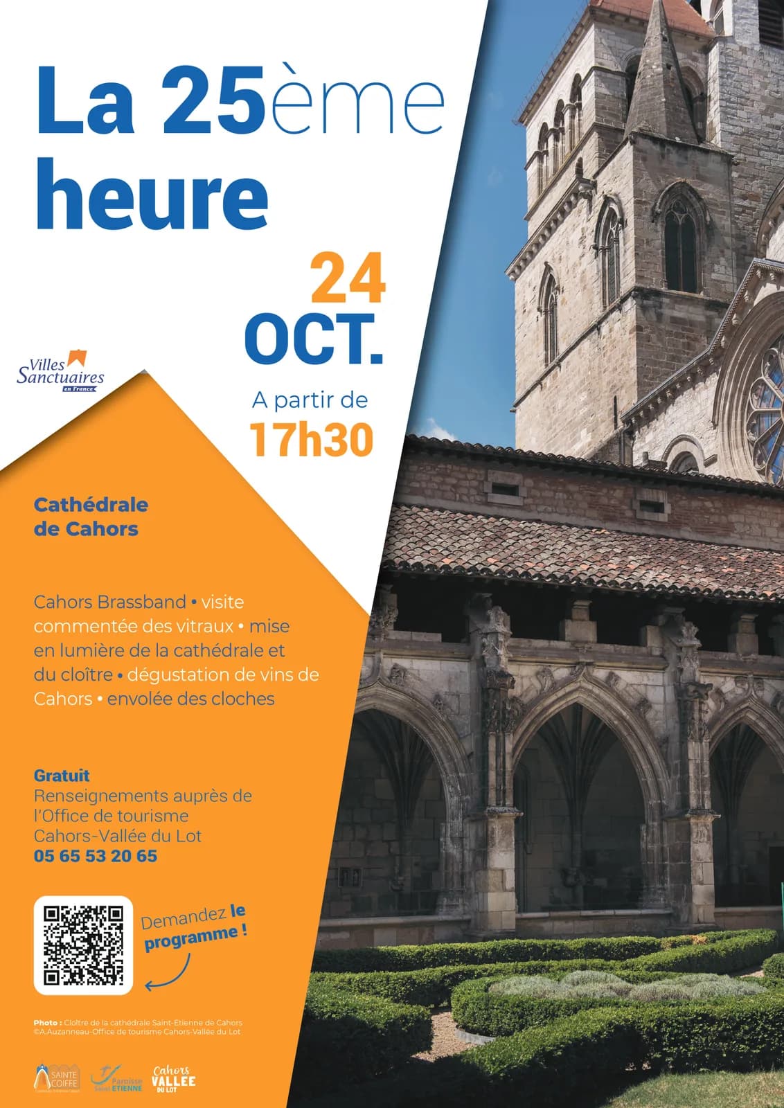 Image 1 : La 25ème heure à la Cathédrale Saint-Etienne background