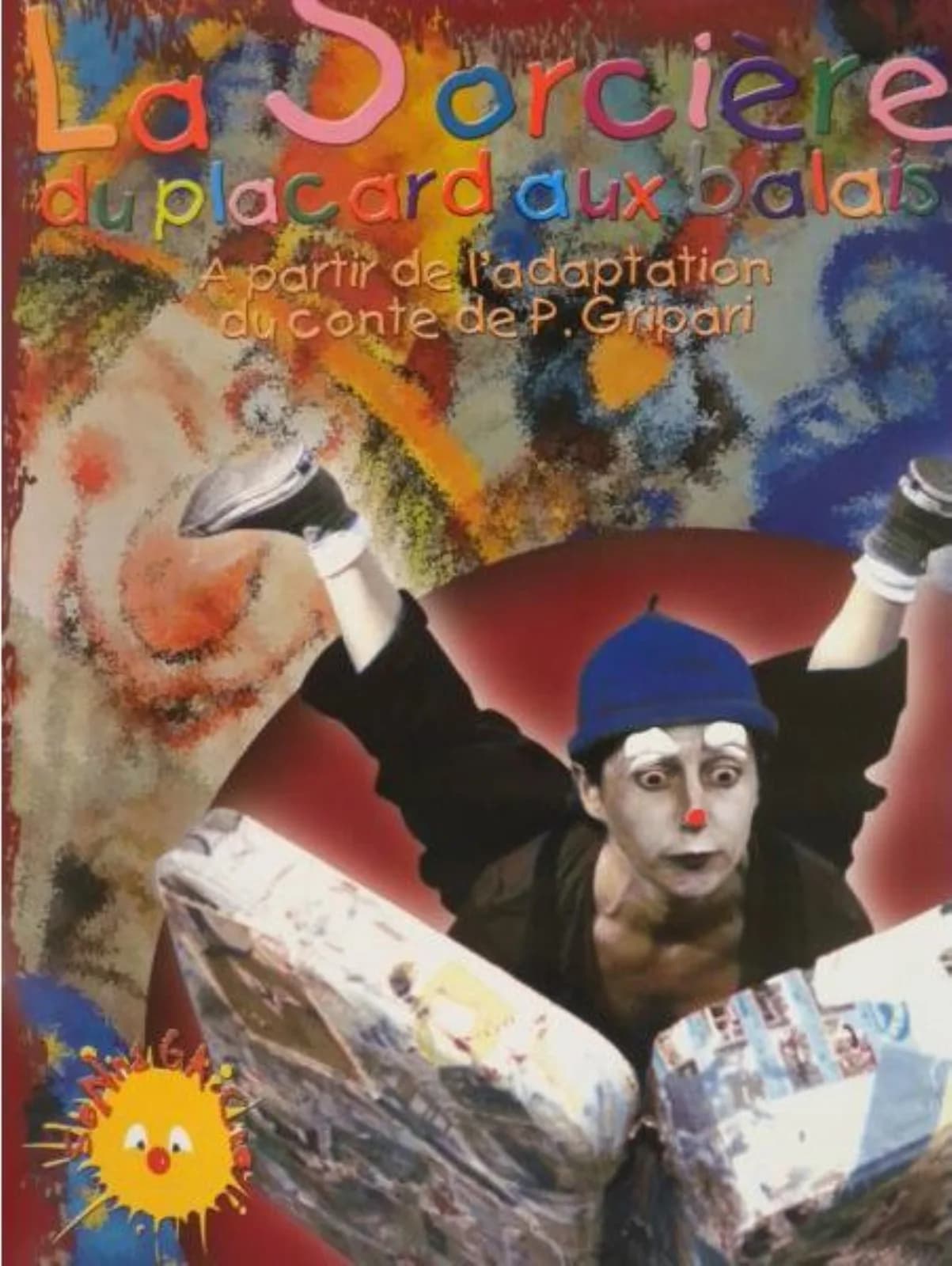 Image 1 : La sorcière du placard aux balais background