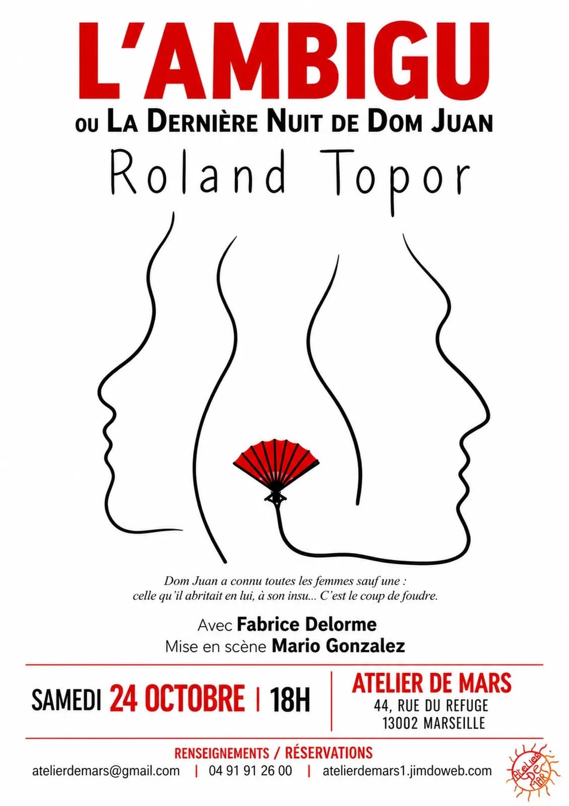 Image 1 : L’ambigu ou la dernière nuit de Dom Juan – Roland Topor background