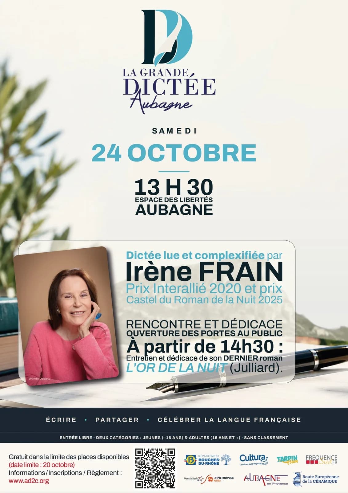 Image 1 : La Grande Dictée d’Aubagne background