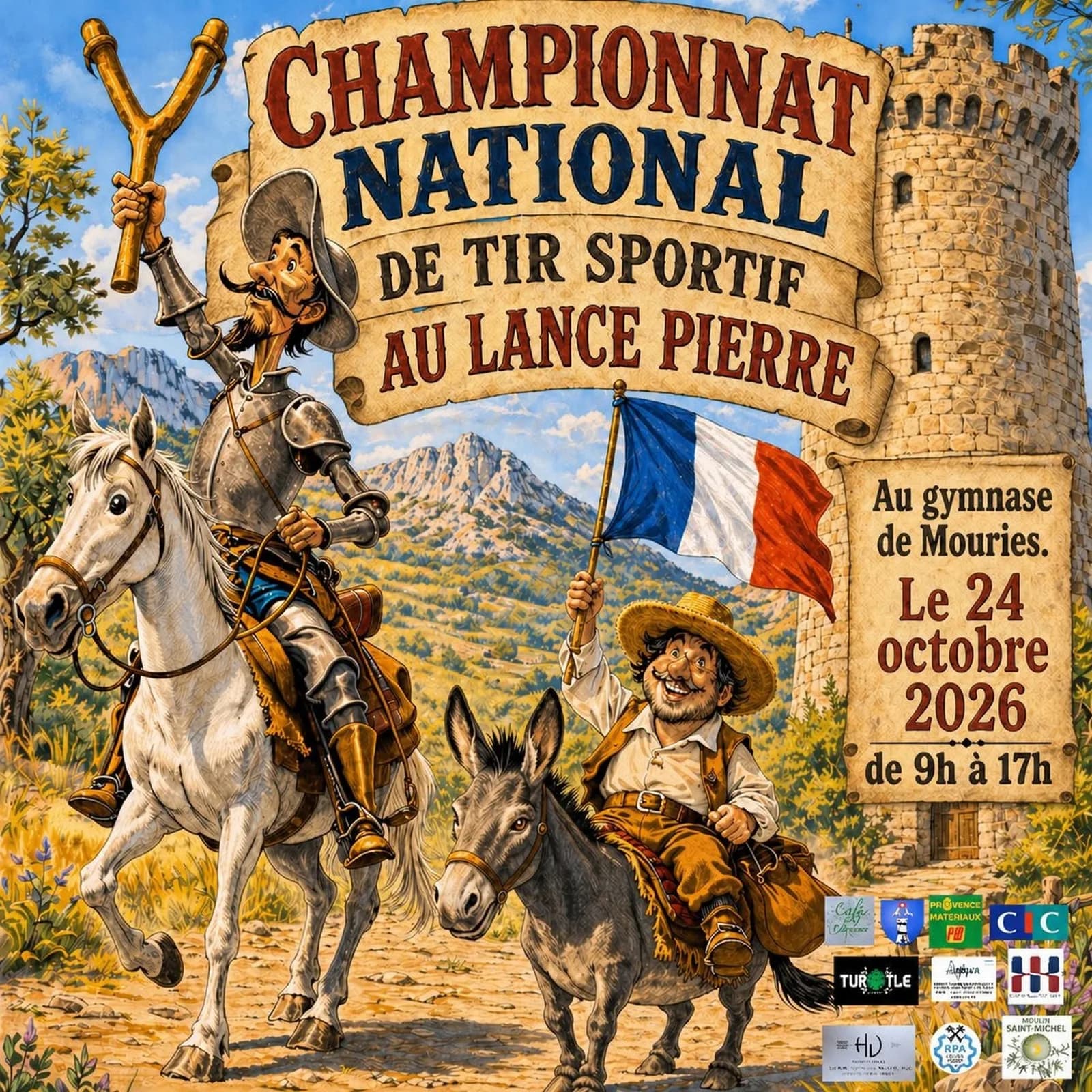Image 1 : Championnat national de tir sportif au lance-pierre background