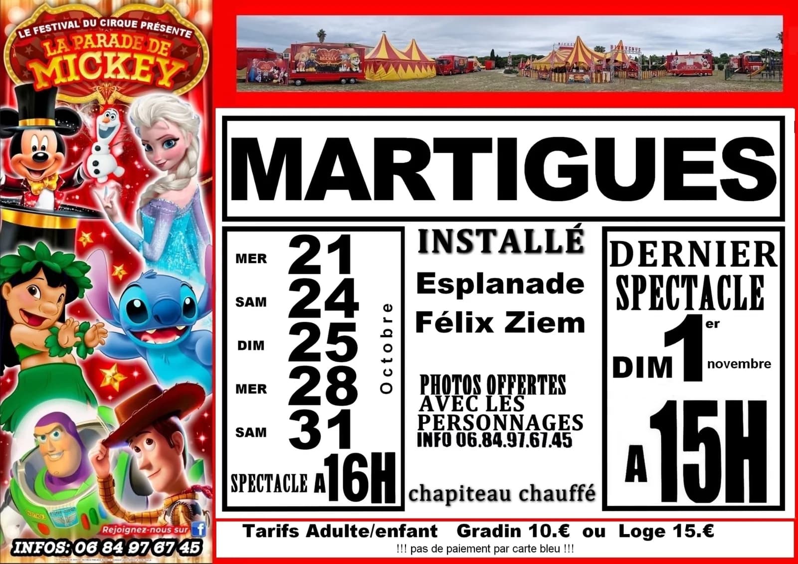 Image 1 : Spectacle la parade de Mickey background