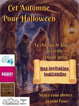 Image 1 : Escape game au Château de Sagonne background