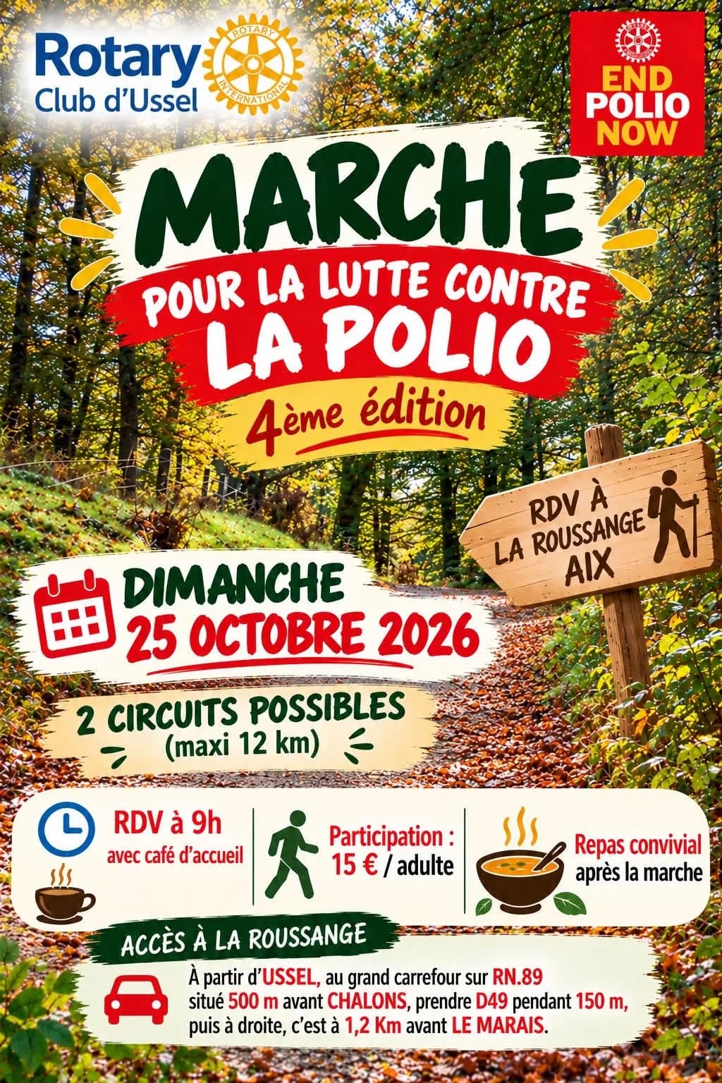 Image 1 : Marche pour la lutte contre la Polio background