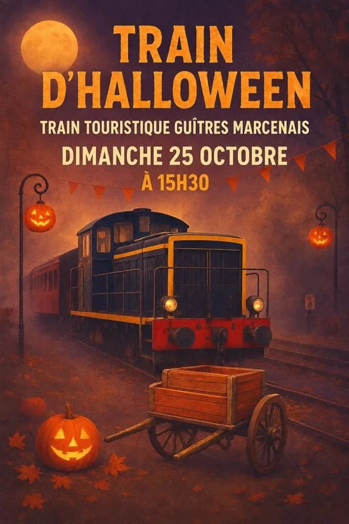 Image 1 : Train d'Halloween background