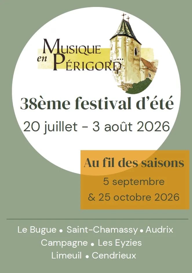 Image 1 : 38ème Festival Musique en Périgord - Jeunes prodiges background