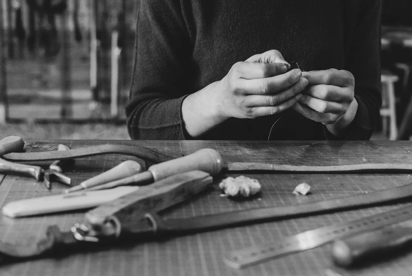 Image 1 : Ici, nos savoir-faire - Visite Atelier LM background