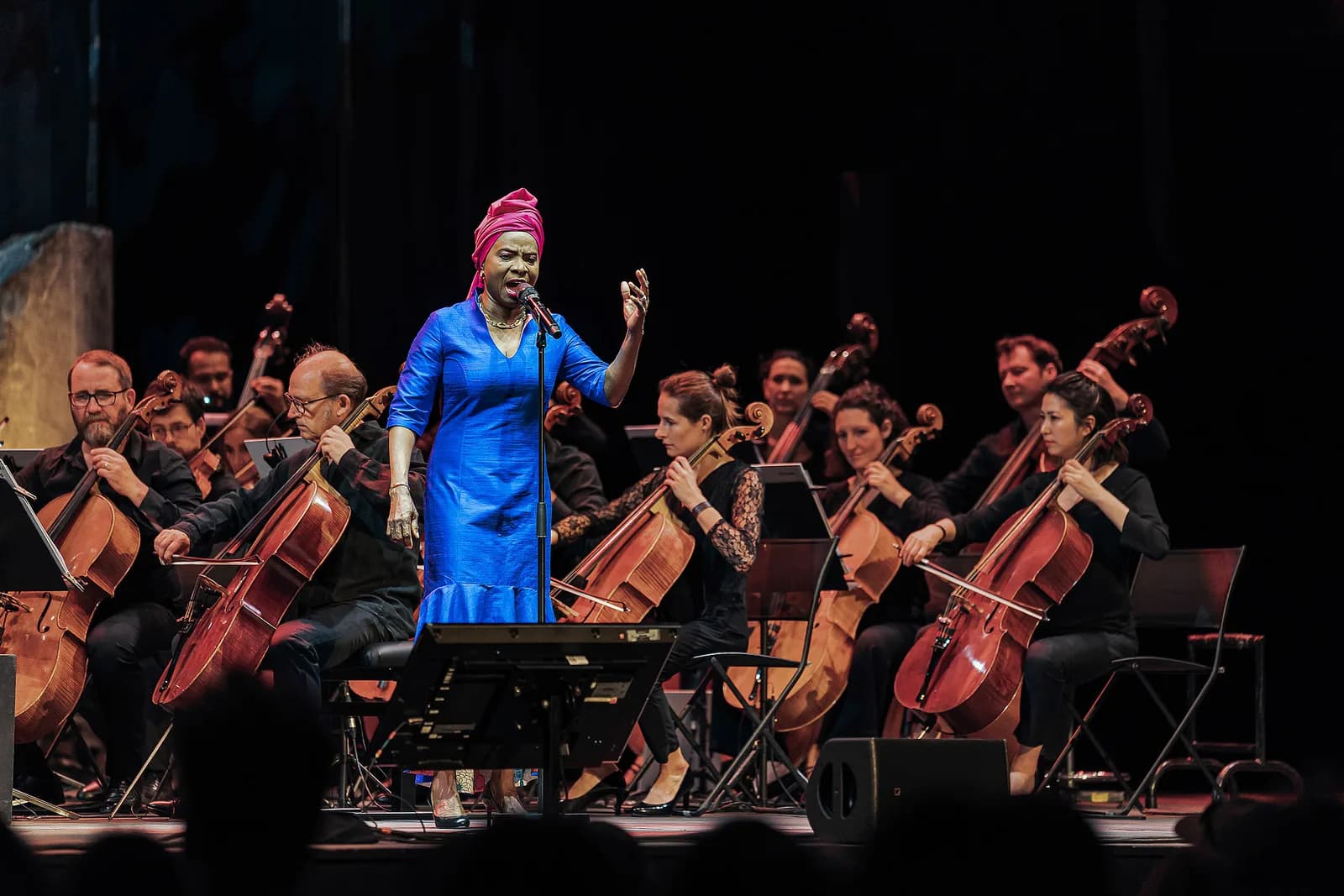Image 4 : Angélique Kidjo & l'Orchestre national Bordeaux Aquitaine "Symphonie africaine" background