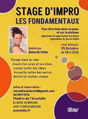 Image 2 : STAGE D'IMPRO - LES FONDAMENTAUX background