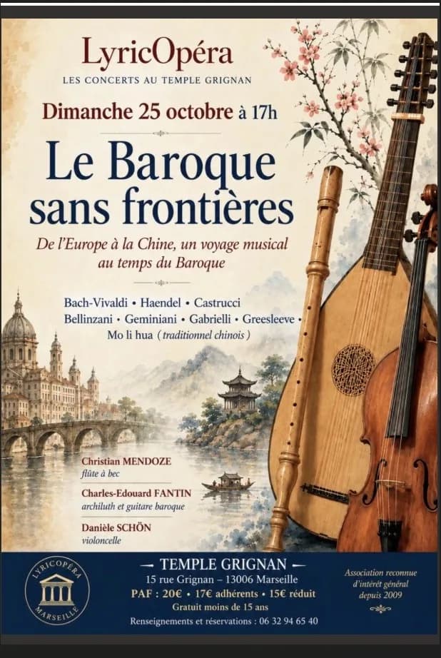 Image 1 : Concert LyricOpéra: Le Baroque sans frontières background