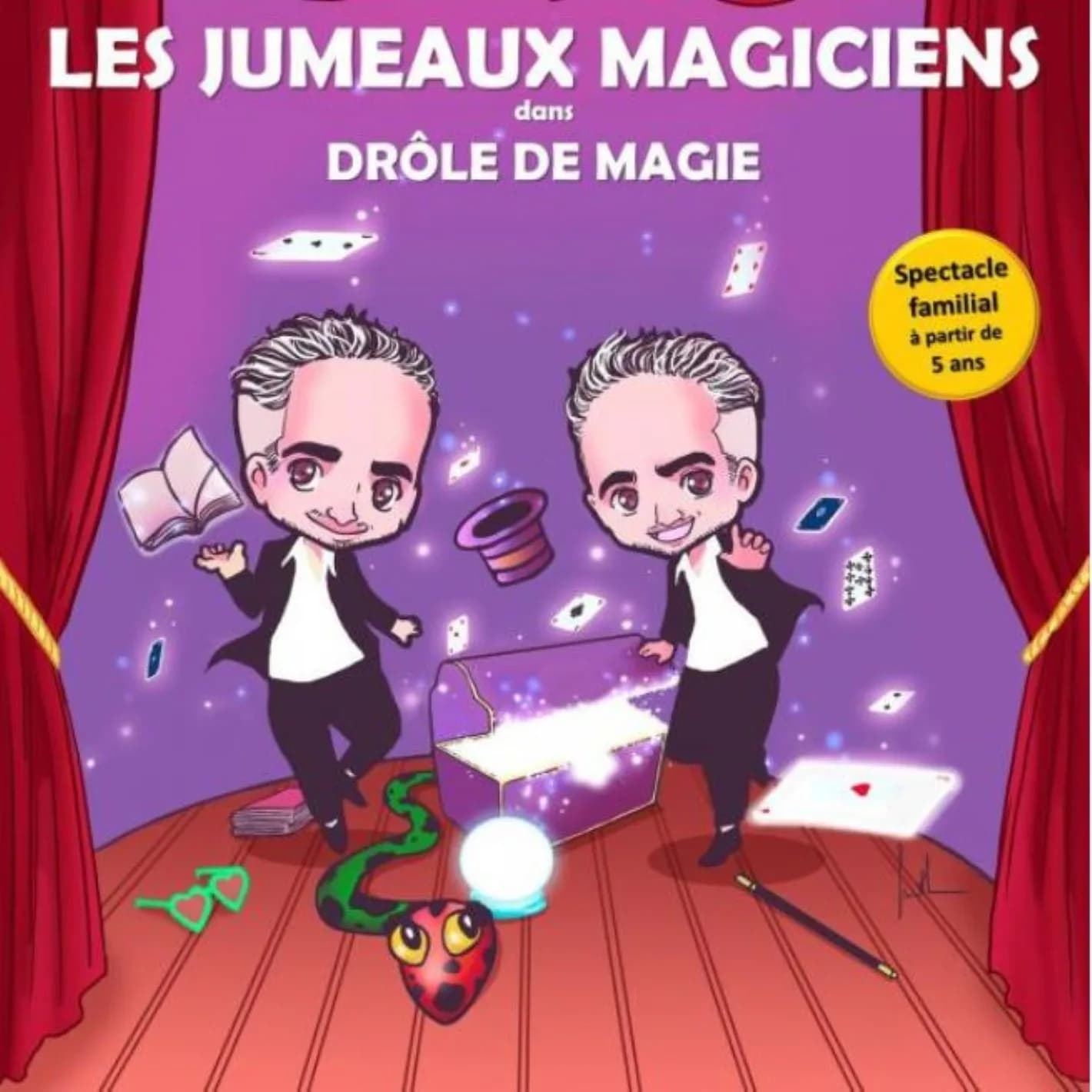 Image 1 : Drôle de magie background
