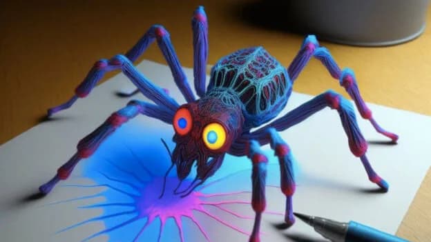 Image 1 : Les ateliers de la médiatech : Insecte lumineux en 3D – À partir de 8 ans background