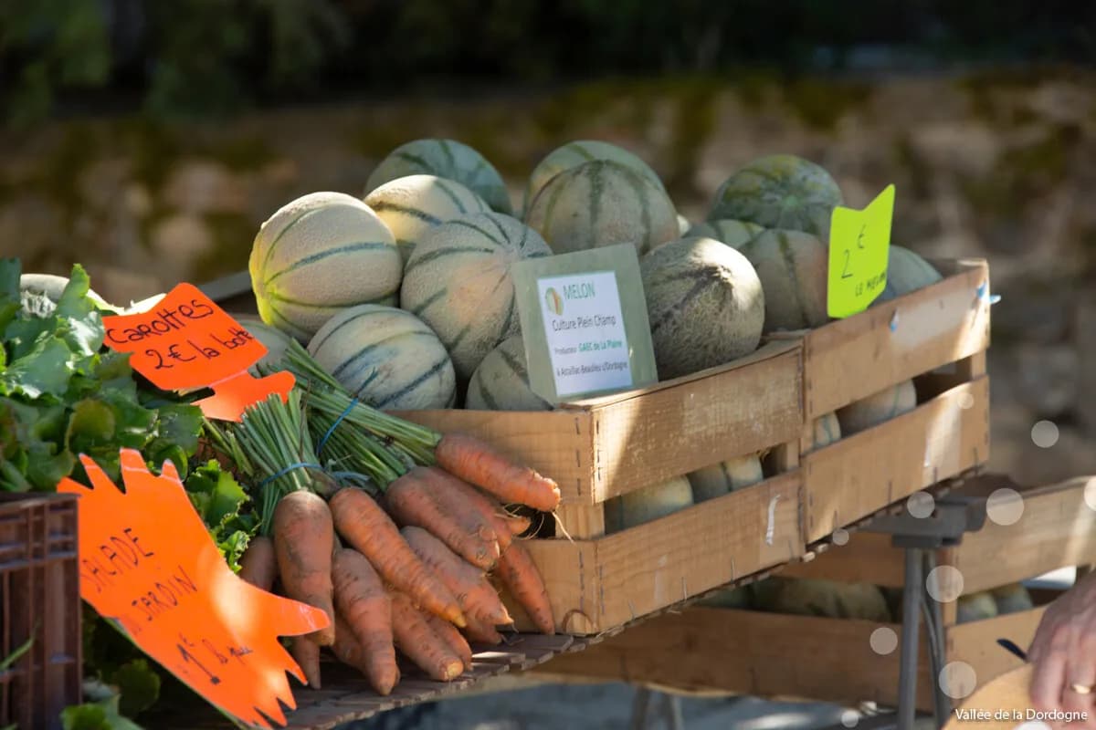 Image 2 : Marché à Beaulieu-sur-Dordogne background