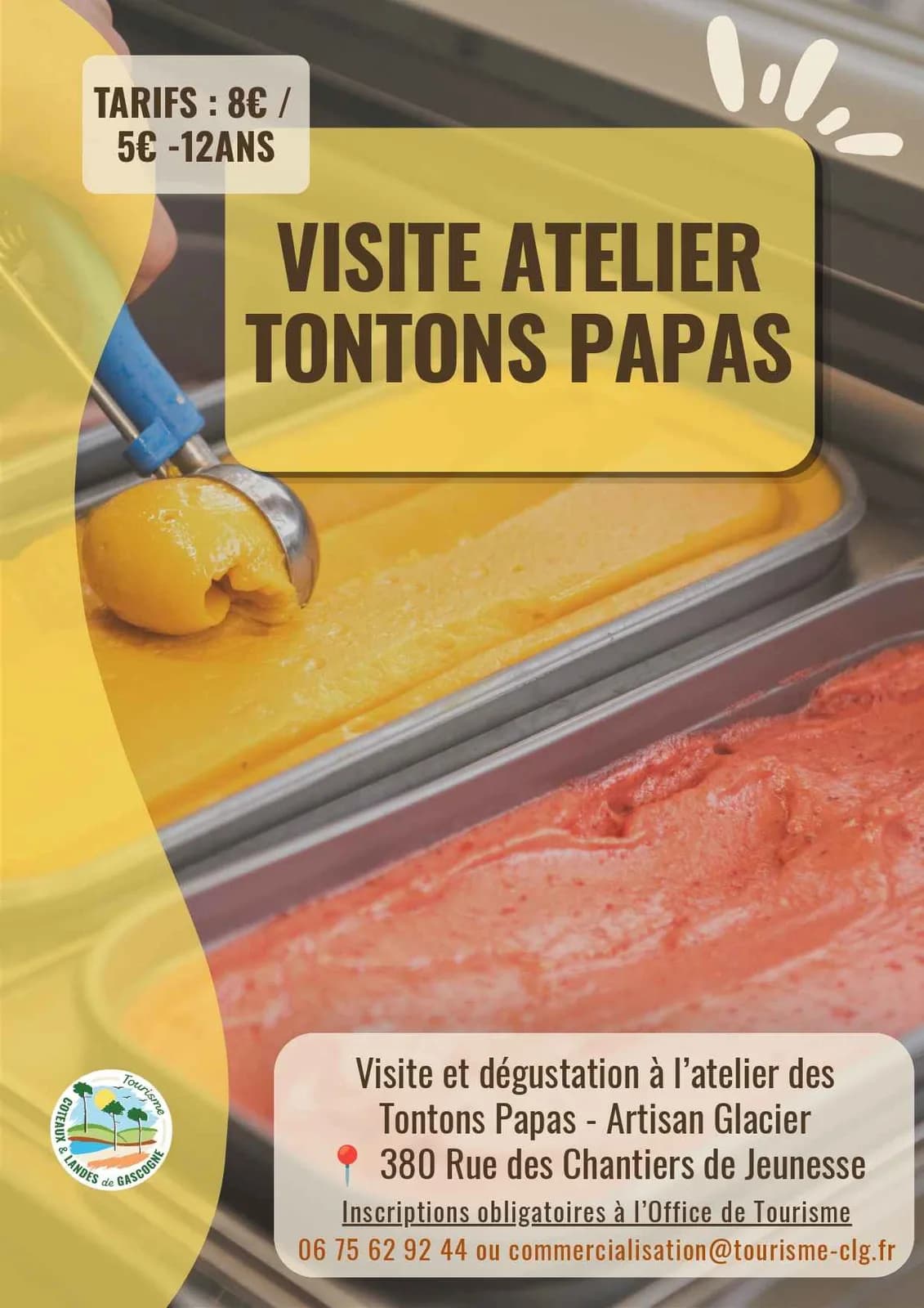 Image 1 : Visite de l'atelier des Tontons Papas background