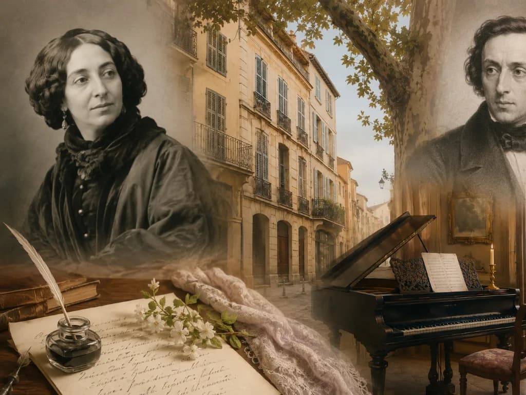 Image 1 : EN VOYAGE AVEC GEORGE SAND background