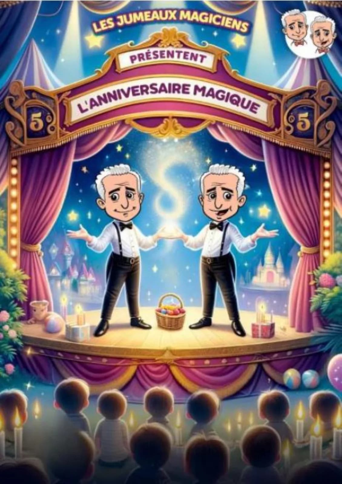 Image 1 : L'anniversaire magique background