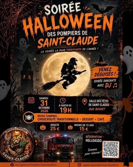 Image 1 : Bal d'Halloween des Sapeurs Pompiers background