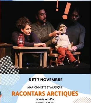 Image 1 : THÉÂTRE DES ASPRES -SAISON CULTURELLE 26/27 : RACONTARS ARCTIQUES background