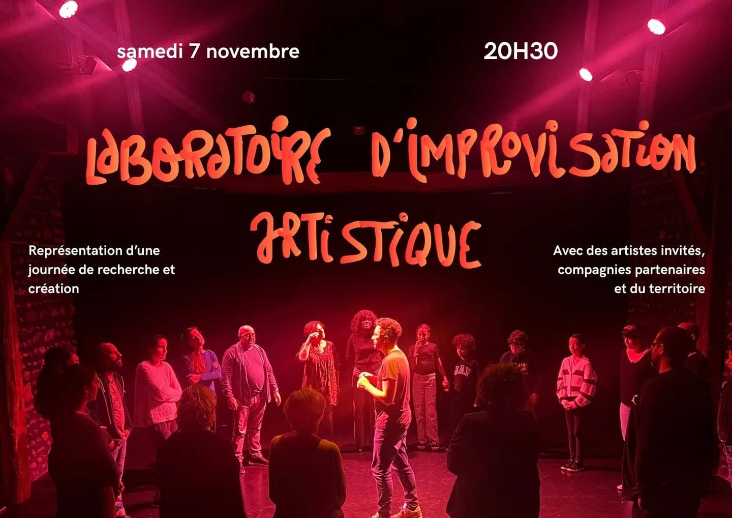 Image 1 : Laboratoire d’improvisation artistique background