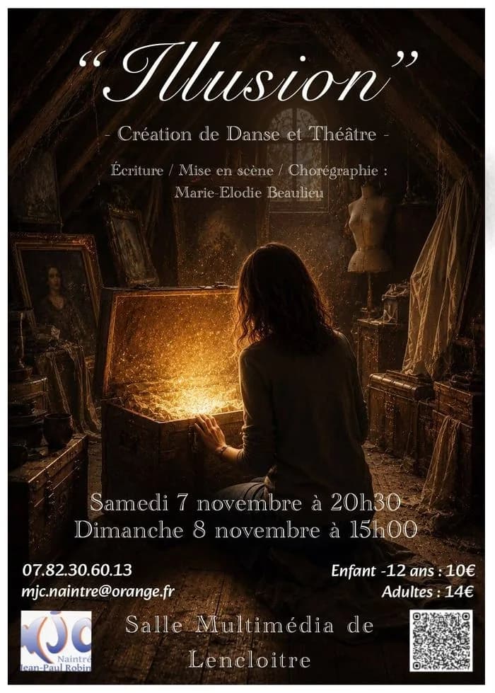 Image 1 : "Illusion" : spectacle danse et théâtre background