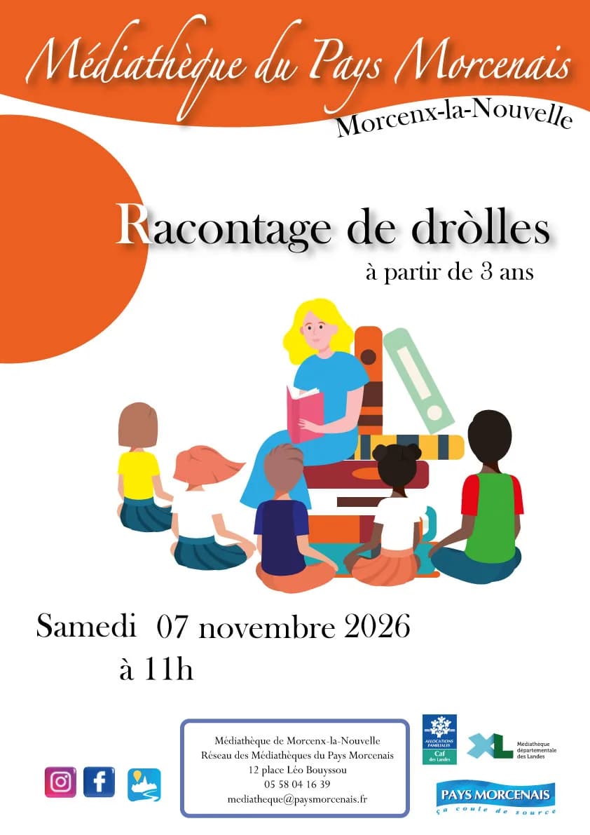 Image 1 : Racontage de dròlles background