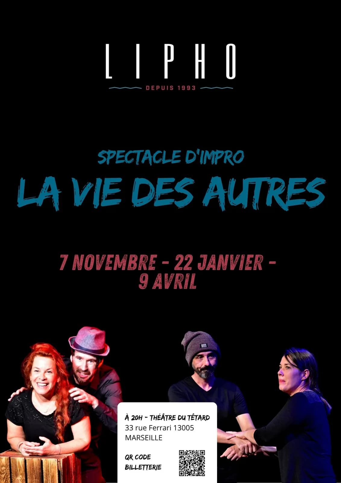 Image 1 : La Vie des Autres – spectacle long-form background