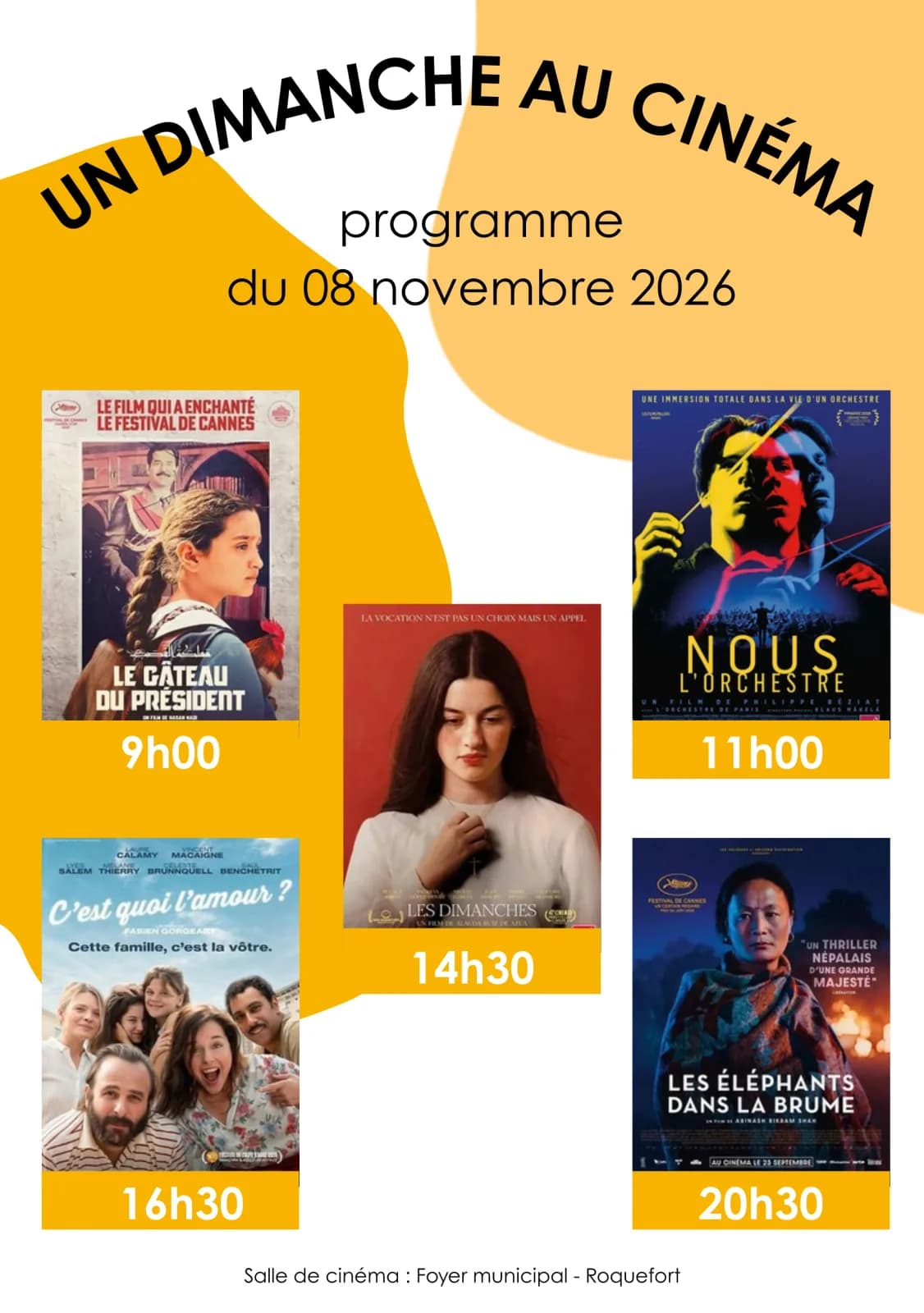 Image 1 : Un dimanche au Cinéma background