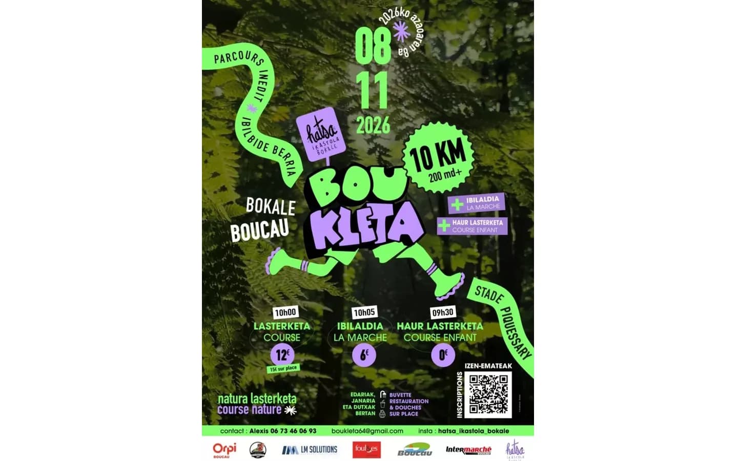 Image 1 : Boukleta : course nature background
