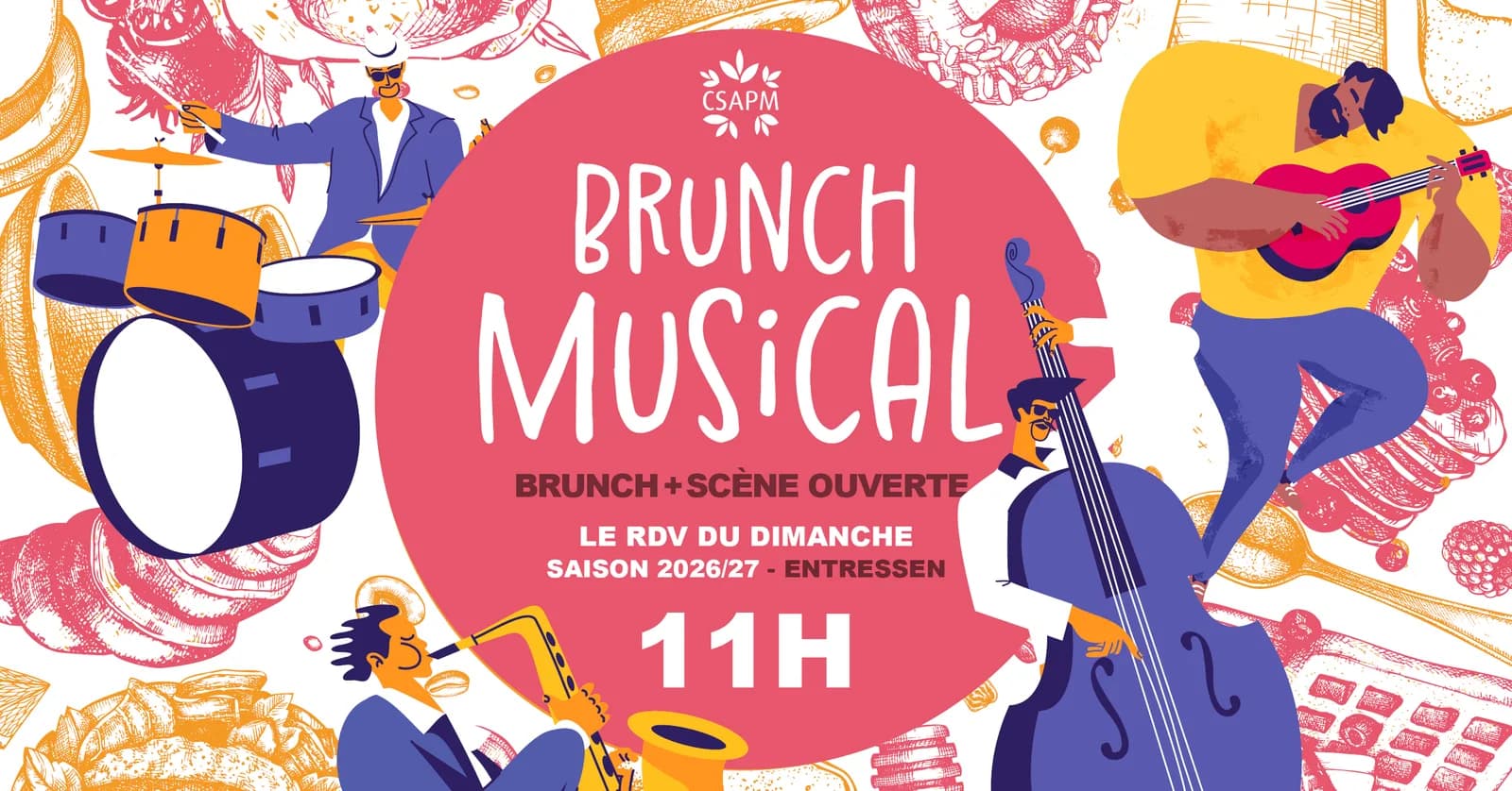 Image 1 : Brunch Musical background