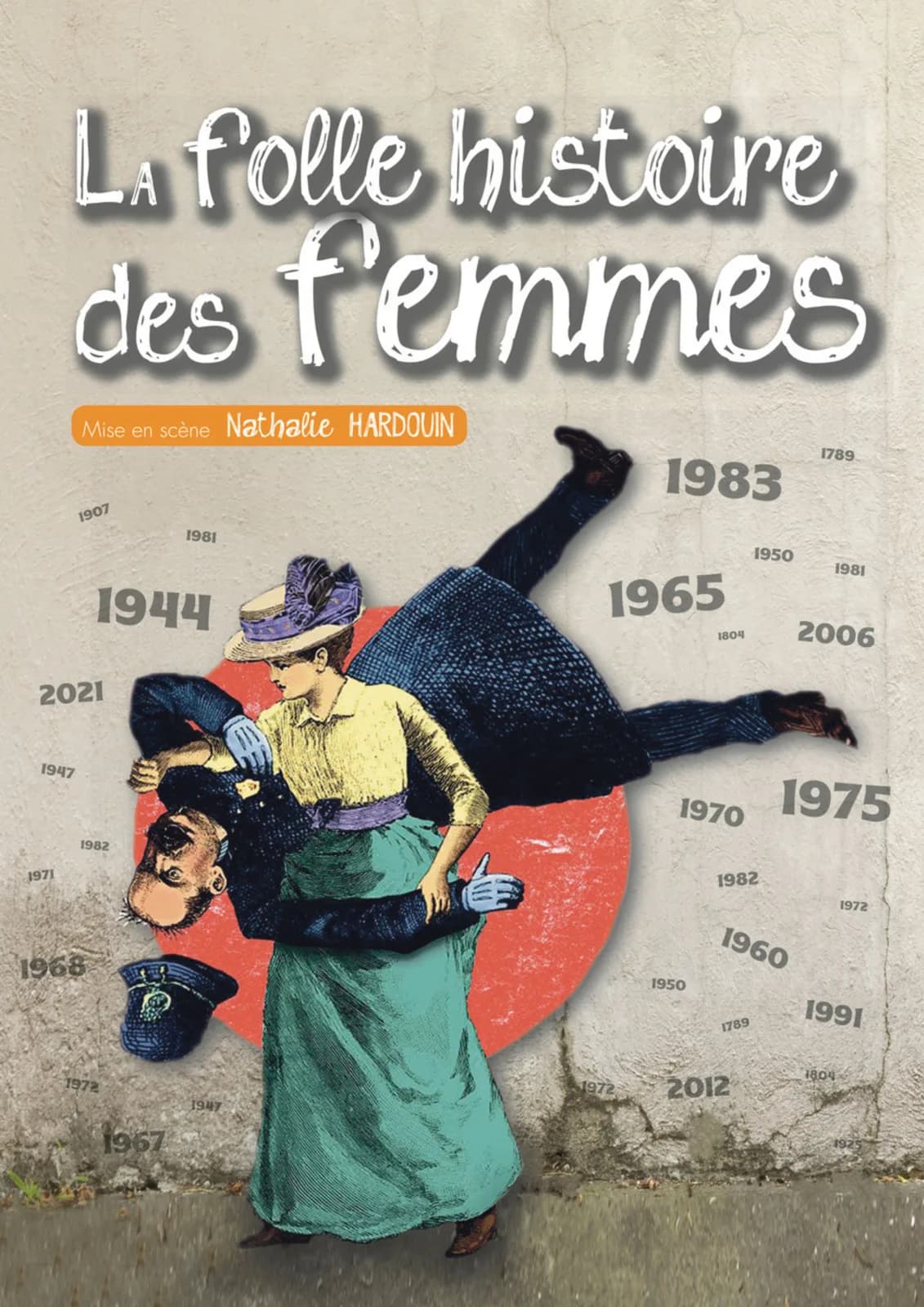 Image 1 : Spectacle - La folle histoire des femmes background