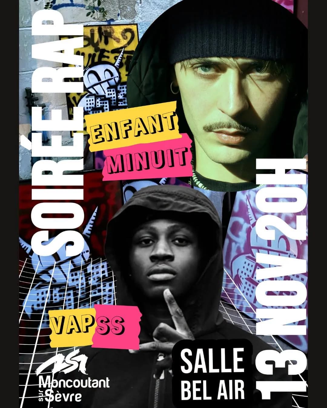 Image 1 : Soirée RAP background