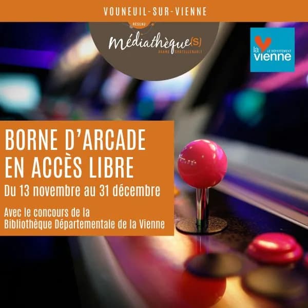 Image 1 : Borne d'arcade en accès libre background